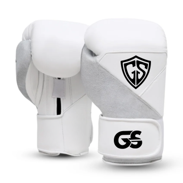GS Sports Premium Leather Boxing Gloves - Professional Training Gear