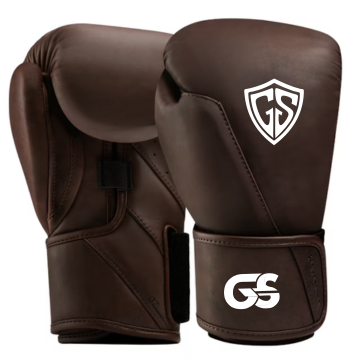 Red Pro-Style Boxing Gloves for Sparring and Heavy Bag Work - GS Sports