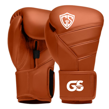 Red Pro-Style Boxing Gloves for Sparring and Heavy Bag Work - GS Sports